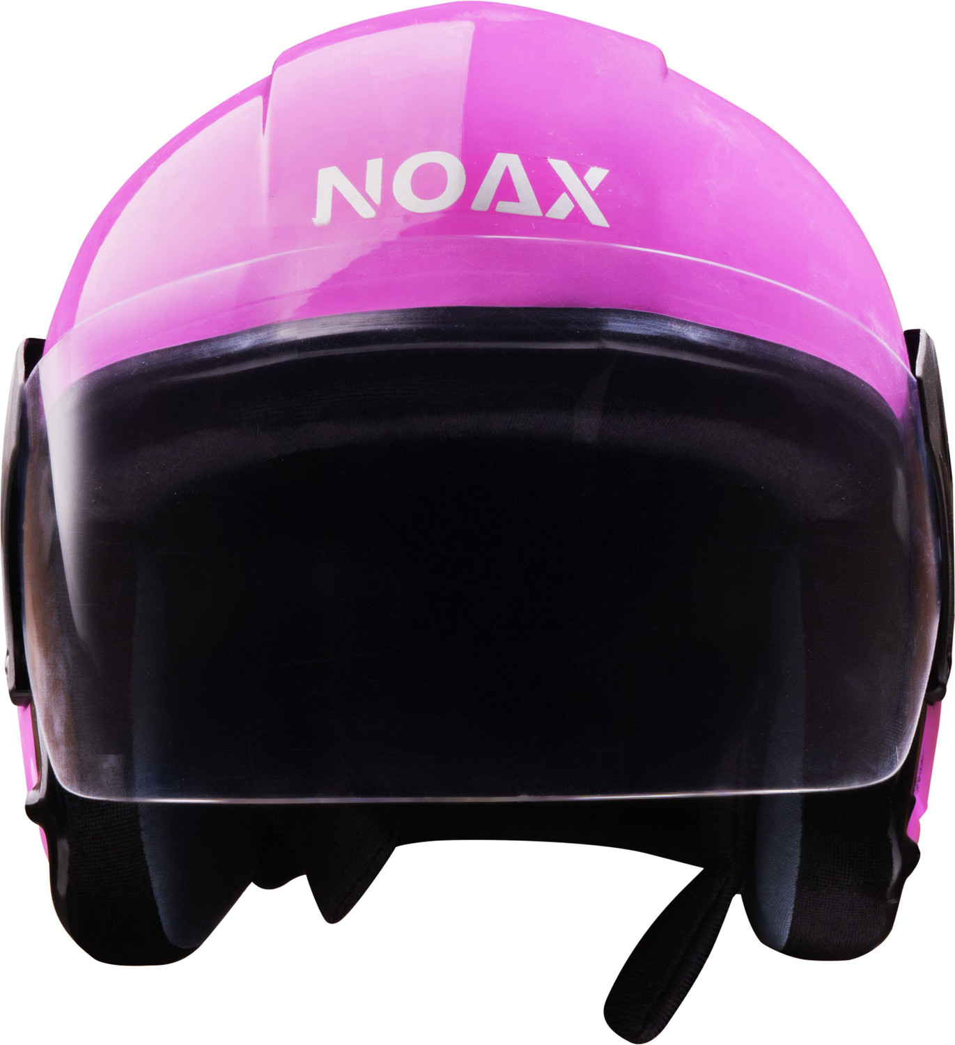 Image of NOAX ISI marked helmet solid unisex helmet (L-1056 Motorbike Helmet