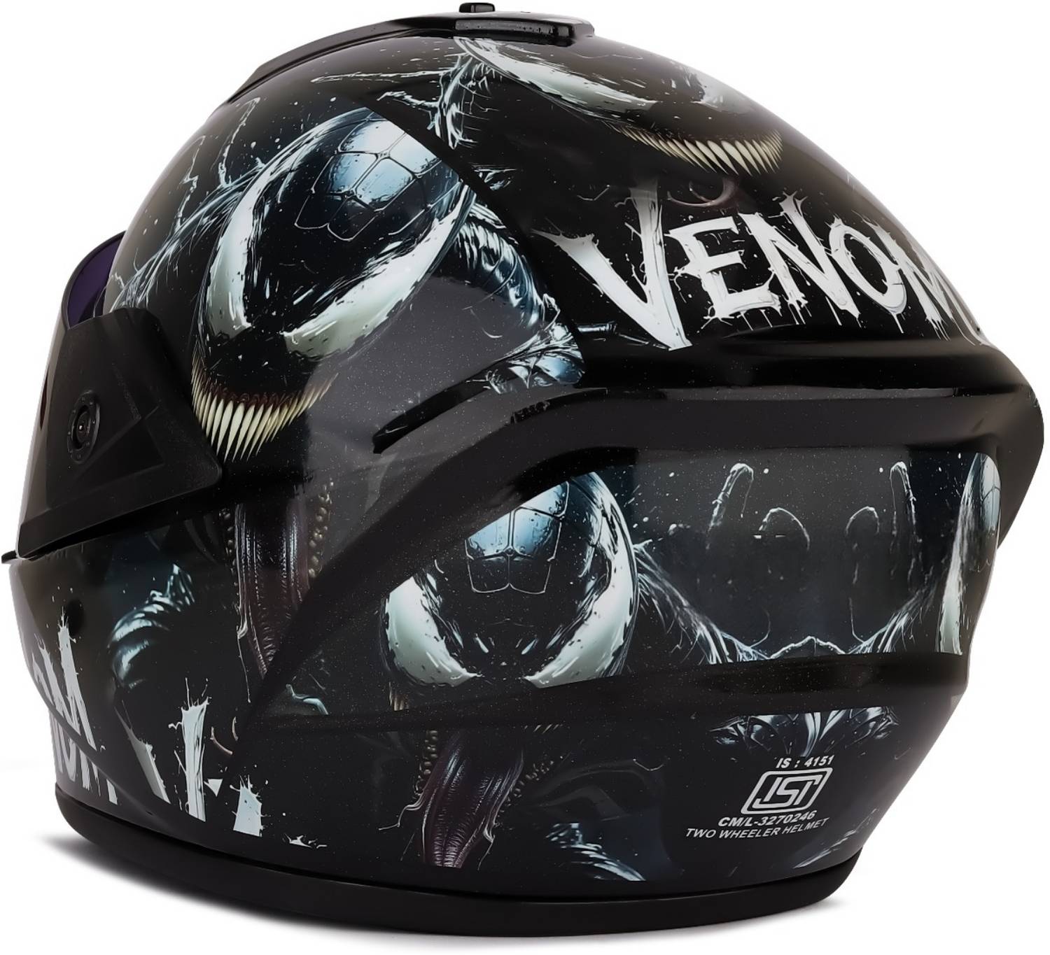 IRONVAULT Fighter ABS Material Motorbike Helmet - Image 2
