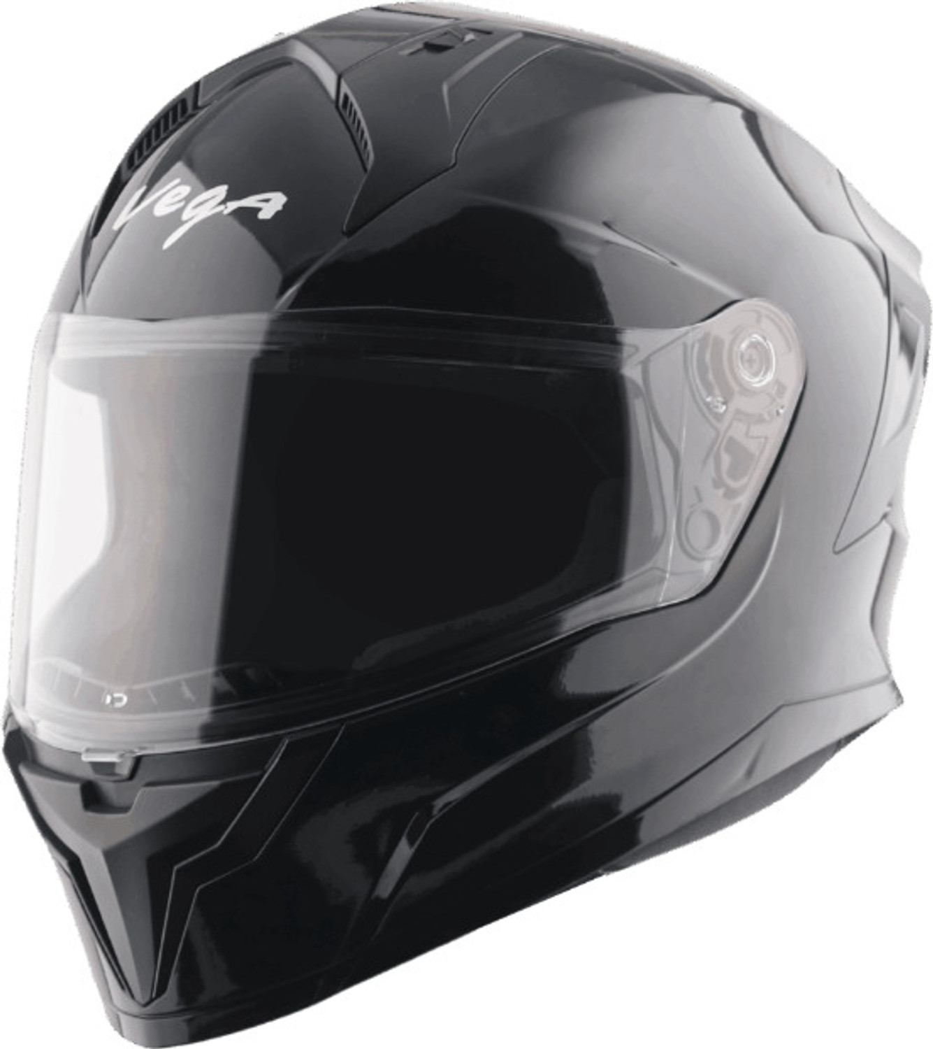 Image of VEGA Sonic DX Full Face Black Helmet for men and women 58 mm Size L Motorsports Helmet