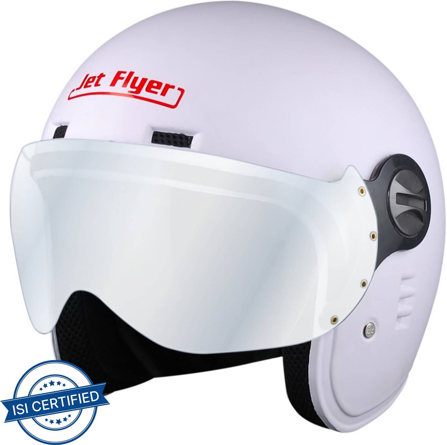 Aaron Jet Flyer Classic Motorbike Helmet