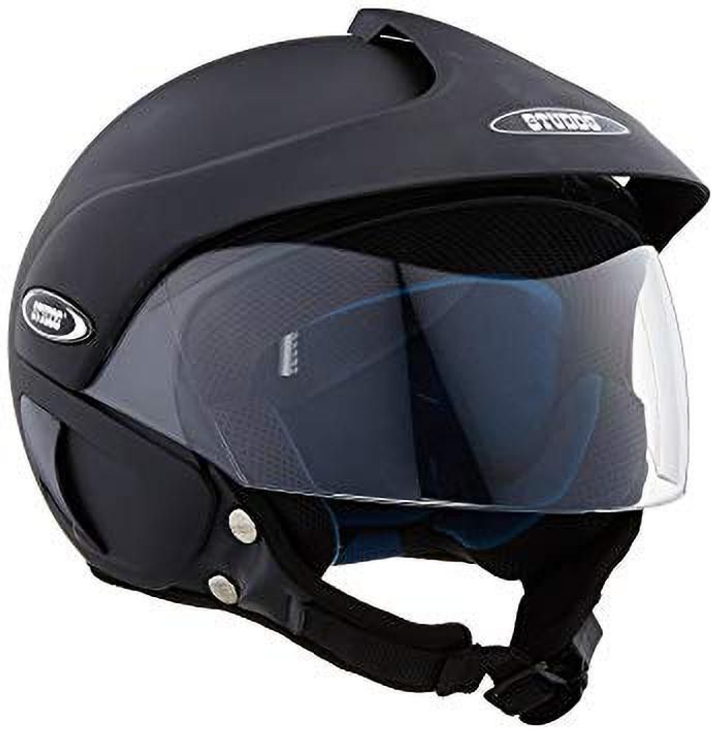 Image of Studds Marshall XL Motorbike Helmet (Black)