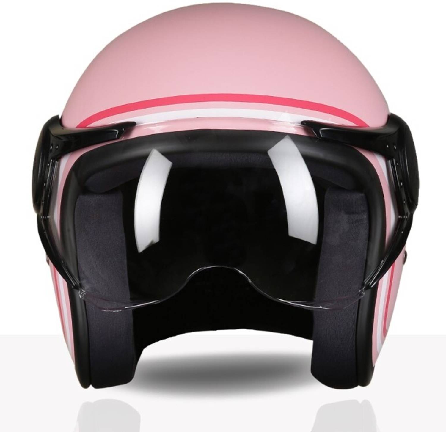 TVS MissFit Women's Motorbike Helmet - Pink