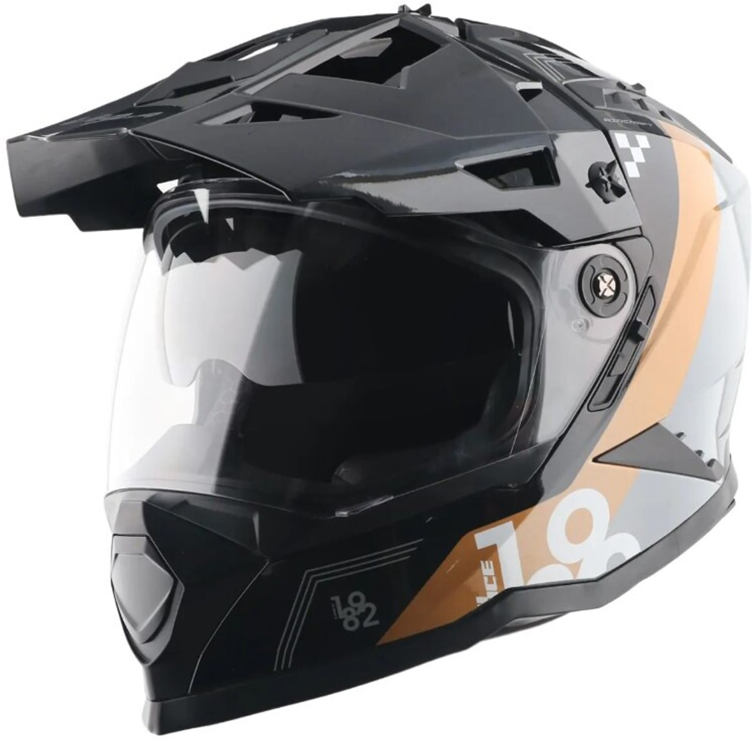 Image of VEGA VF-11 Dirt-X Aircraft Motorbike Helmet