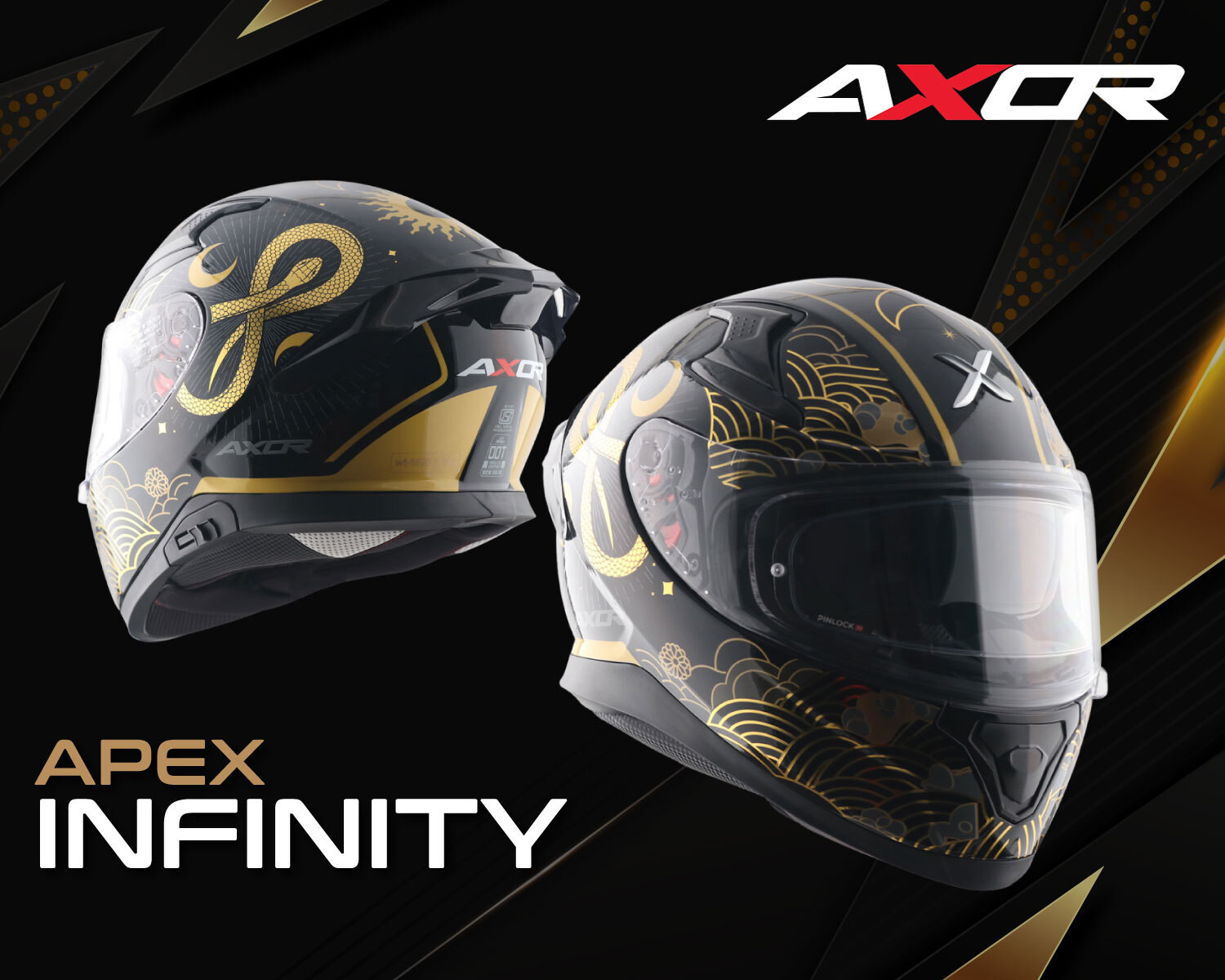 Image of Axor Apex Infinity Motorbike Helmet