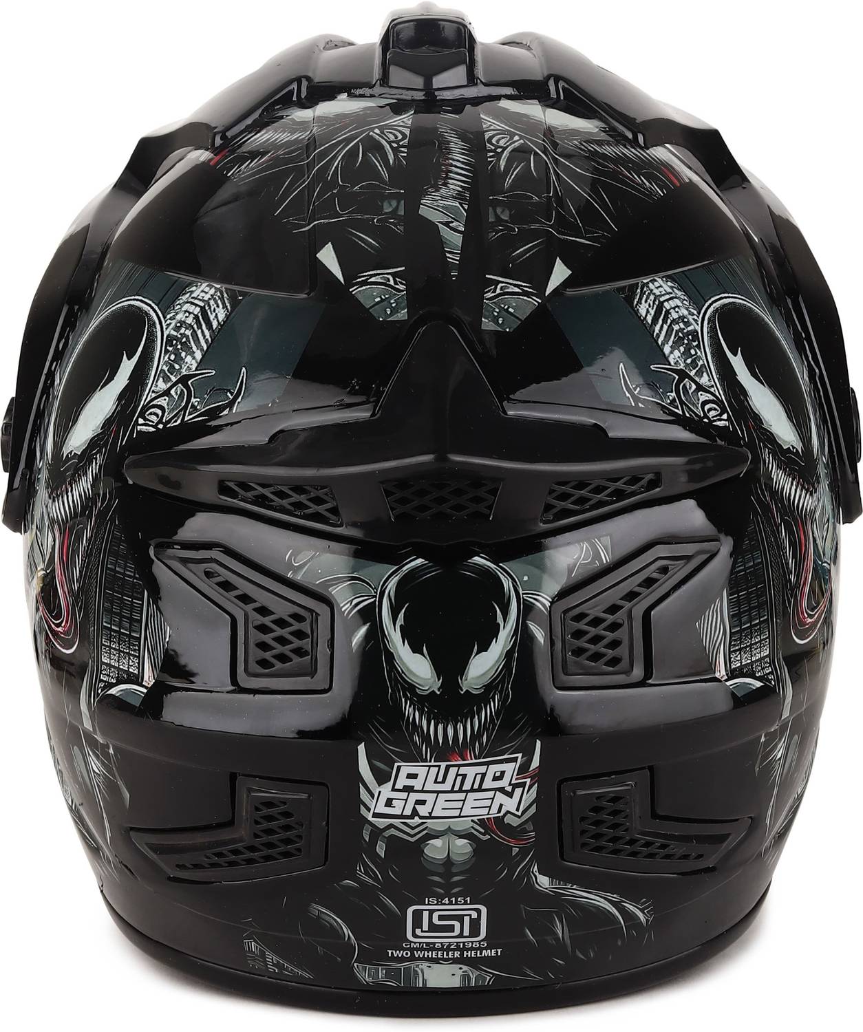 deletion X-8 Venom Motocross Scratch Resistant H10 Visor Motorbike