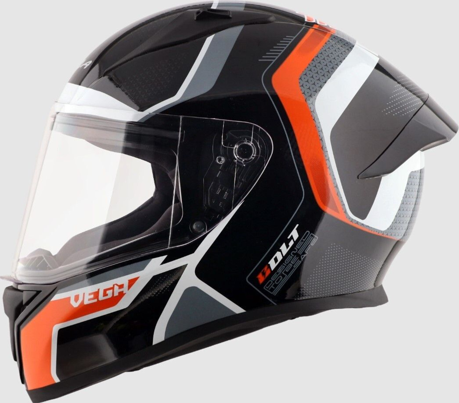 Image of VEGA Bolt Tron Helmet Motorbike Helmet