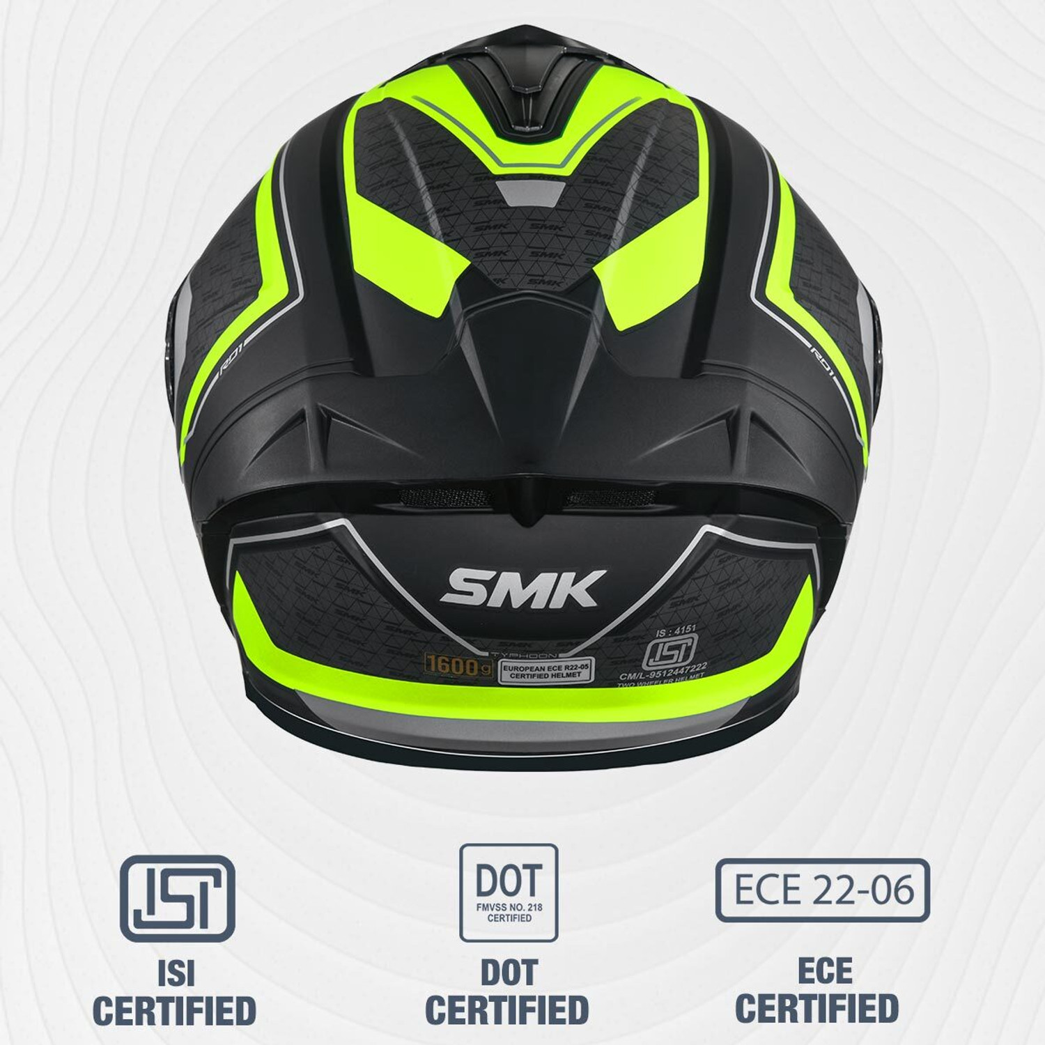 Image of SMK Typhoon RD1 Motorbike Helmet