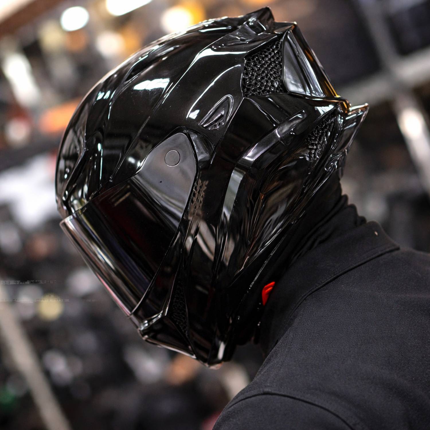 Steelbird Air SBH-25 Full Face Helmet 620mm Black - Image 5