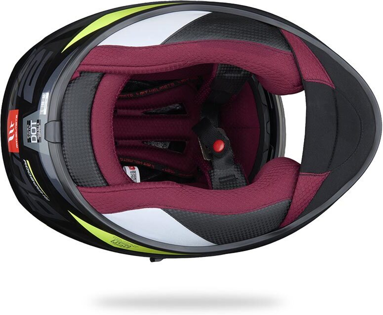Image of MT HELMETS BLADE 2 SV - RHAPSODY B3 FLUOR GLOSS Motorbike Helmet