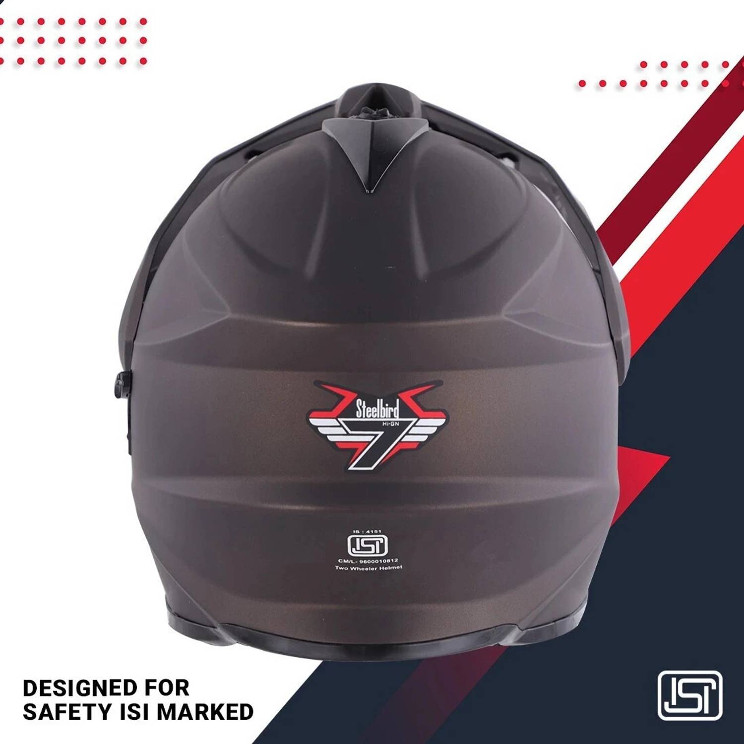 Steelbird Off Road GT Motocross Helmet - Image 5