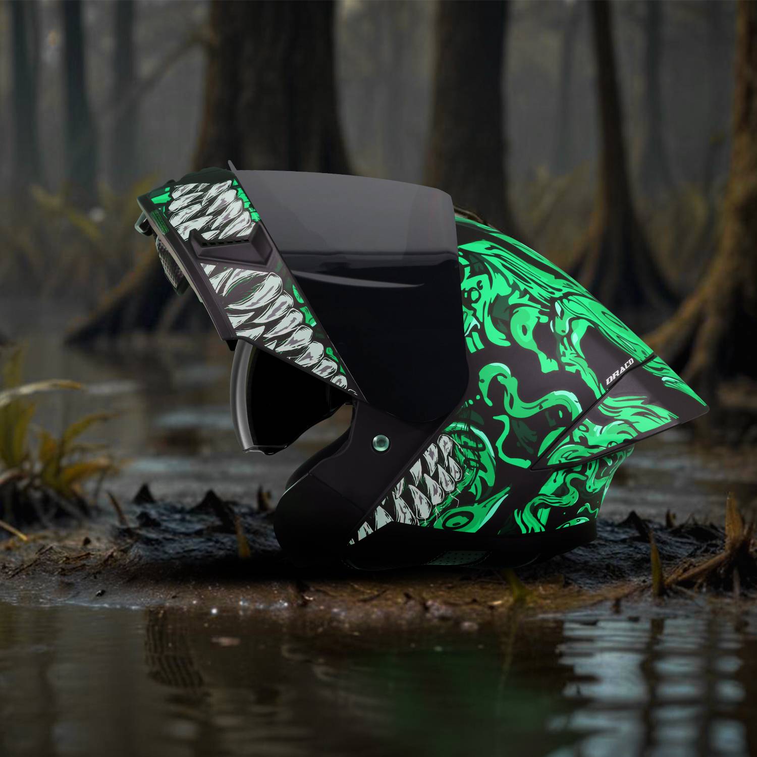 Steelbird SBA-20 Draco Flip-Up Helmet - Image 5