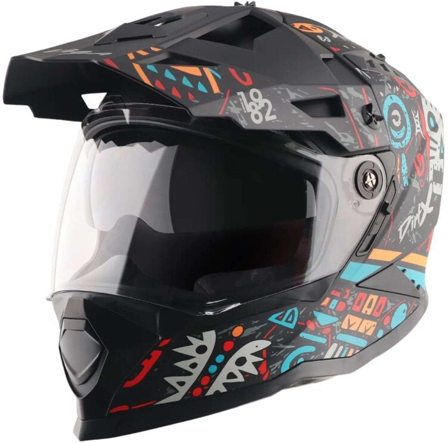 Image of VEGA VF-11 Dirt-X Challenge Motorbike Helmet