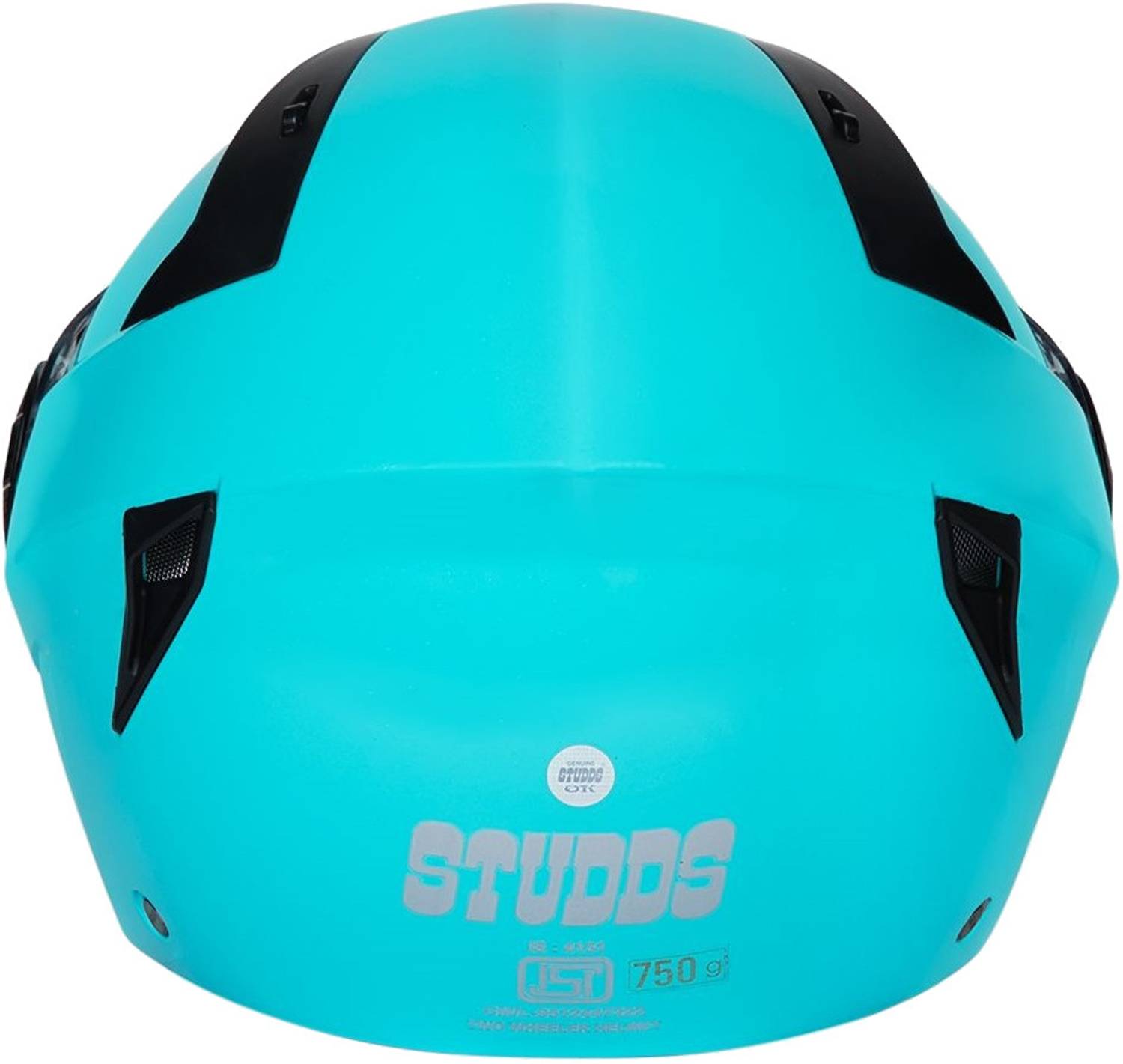 STUDDS Open Face Helmet Vogue Green - Image 3