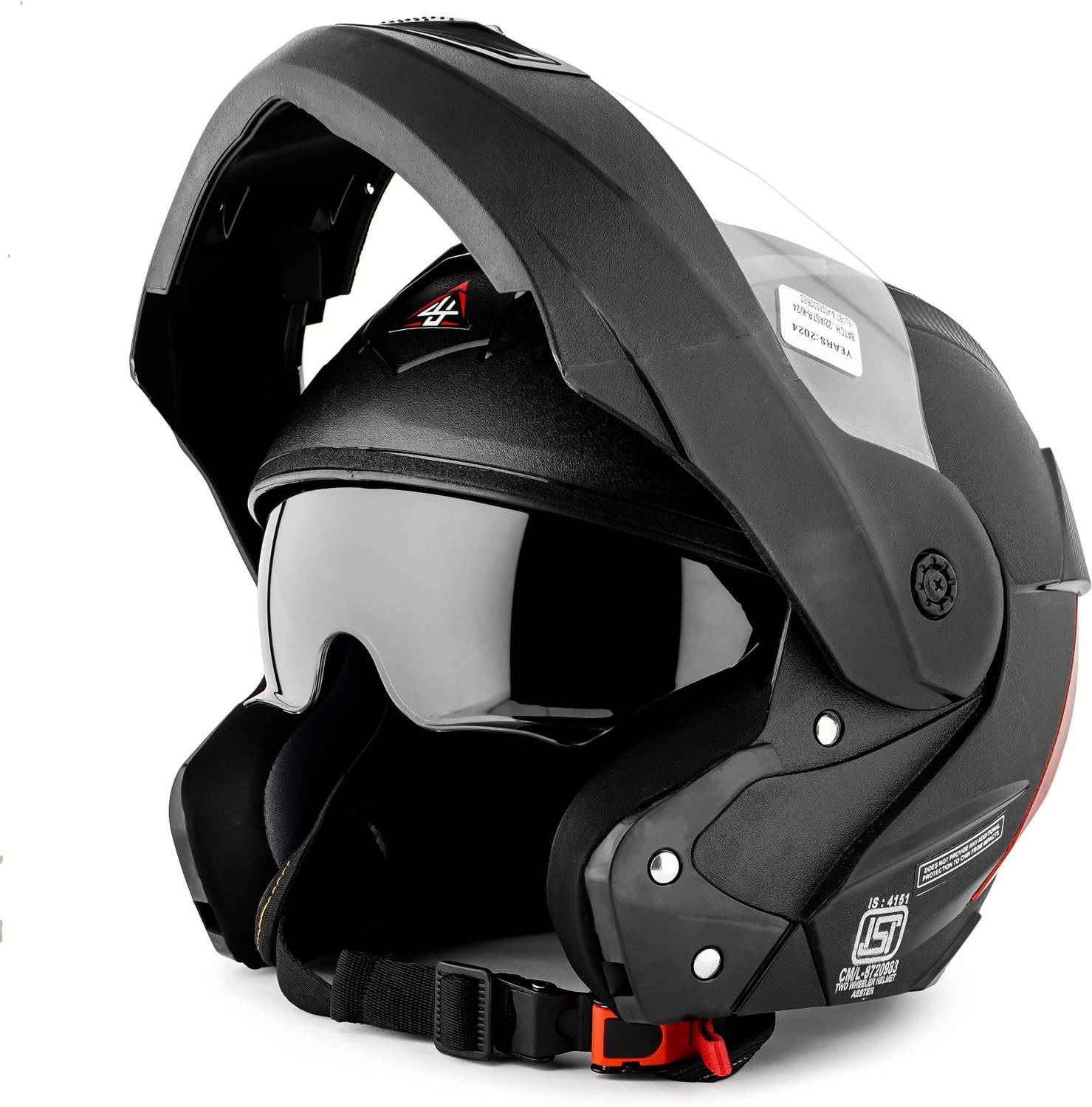 4U SUPREME Aester Crust Flip-Up ISI ABS Helmet