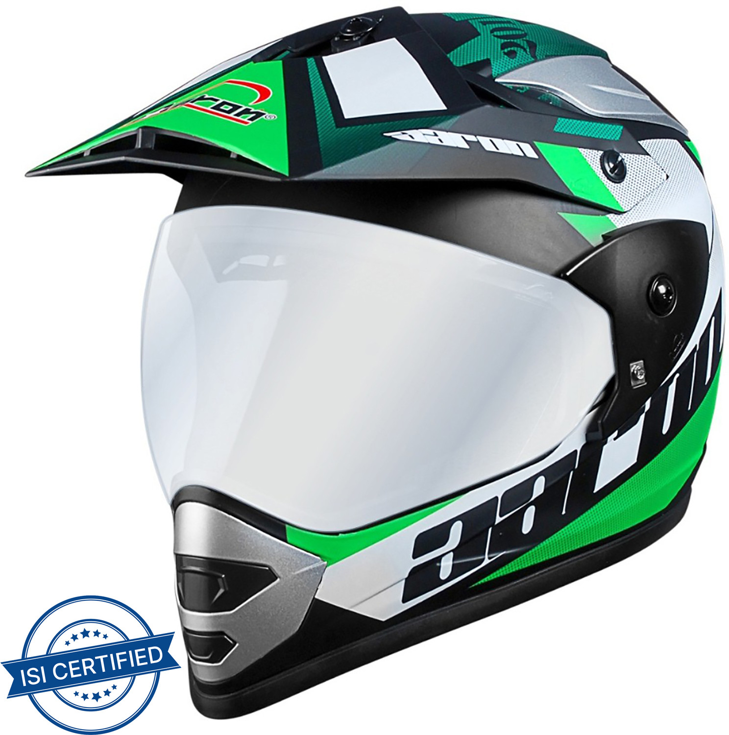 Image of Aaron MX Decor Craze Motorbike Helmet