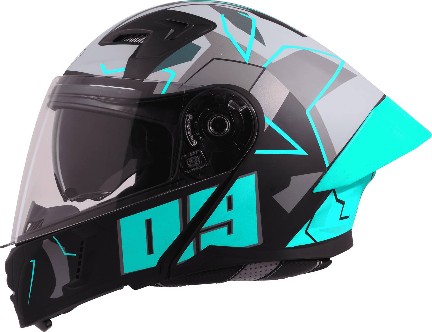 Steelbird Air SBA-20 ISS 09 MATT BLACK JAZZ BLUE MEDIUM