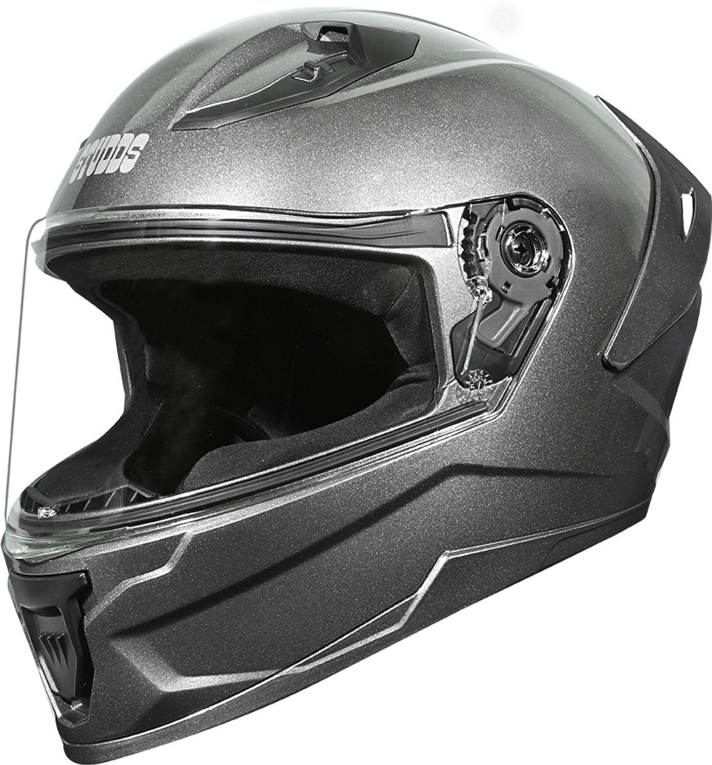 Image of STUDDS Raider Super ISI Certified Full Face Helmet with Spoiler and Clear Visior Motorbike Helmet