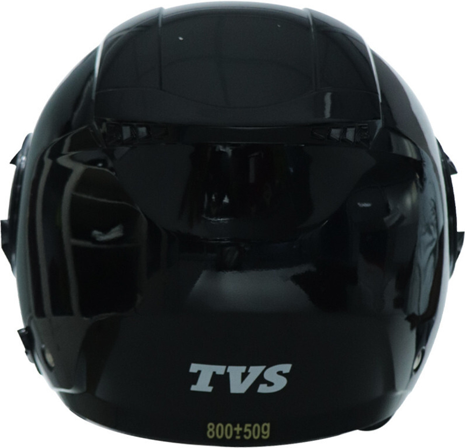 Image of TVS DFL Motorbike Helmet (Black)