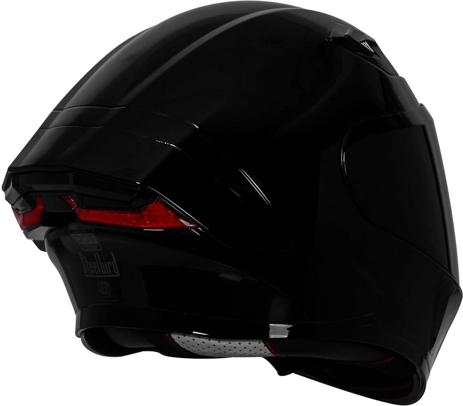 Steelbird Air Sba-11 ISS Tornado Full Face Helmet Large Red - Image 2