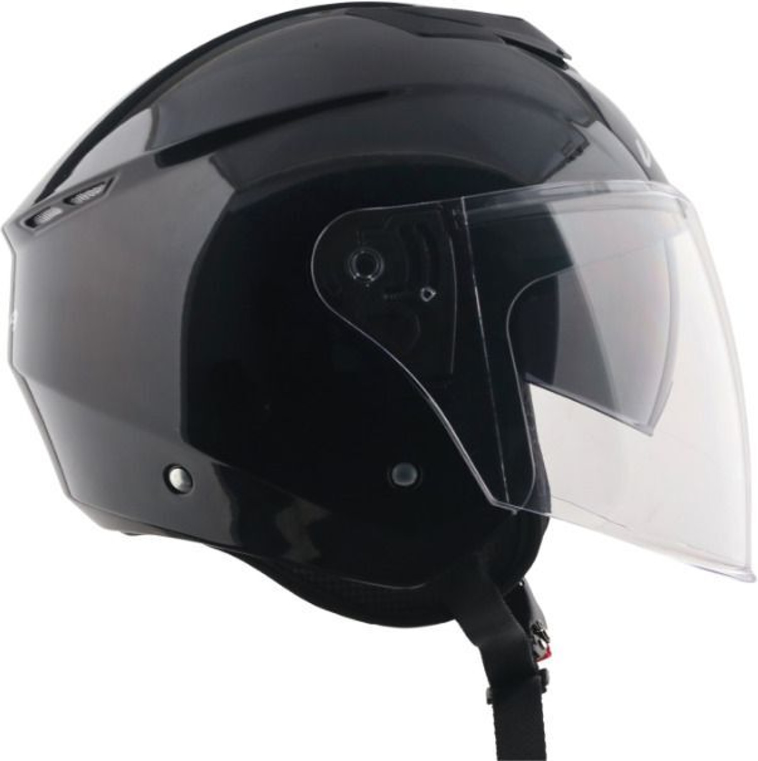 Image of VEGA Punch DV Solid ISI Certified Open Face Large Motorbike Helmet
