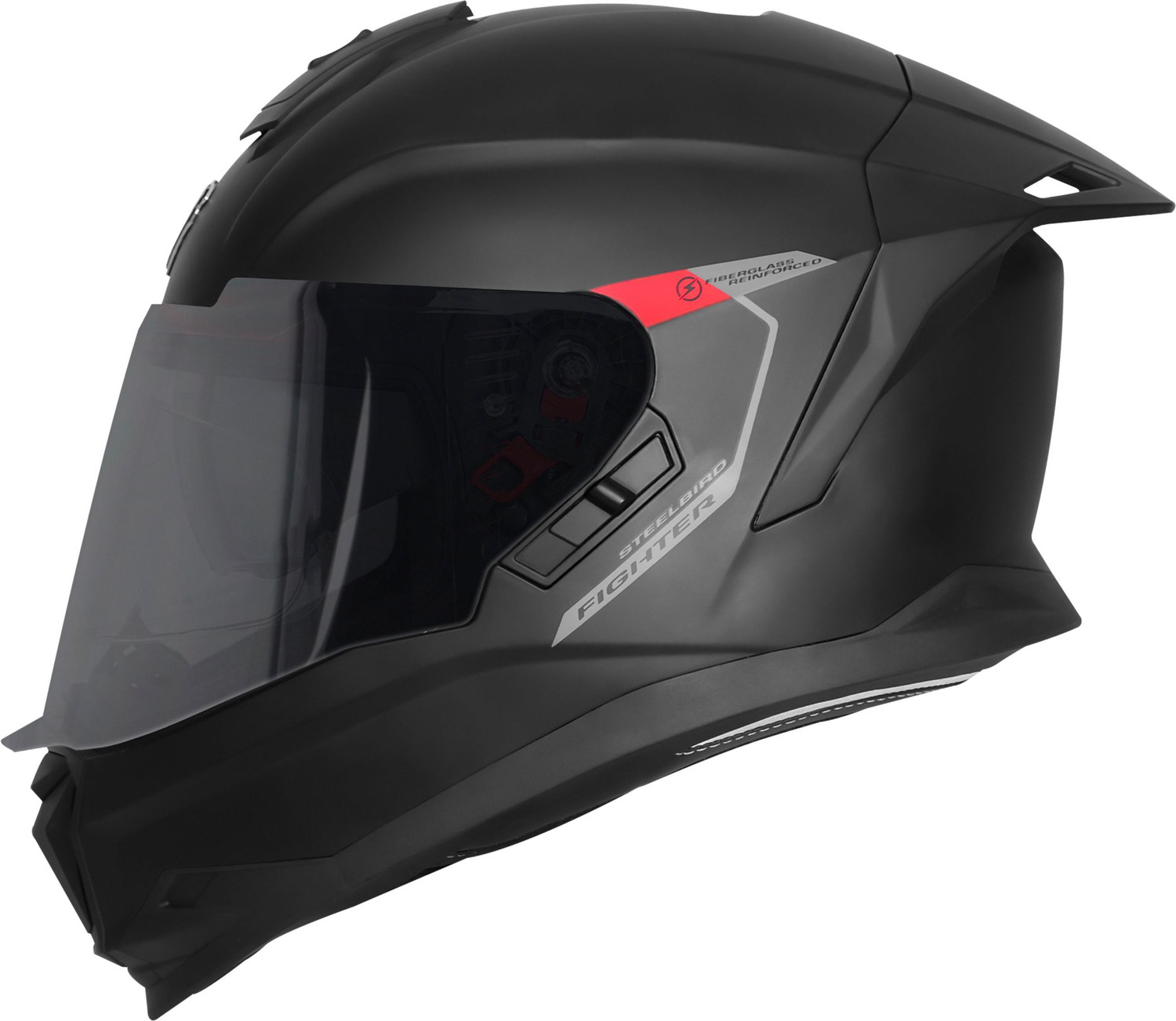 Image of Steelbird Fighter ECE 22.06 SB-120 Gen-Z Helmet with Pinlock-30 | Inner Sun Shield | Motorbike Helmet