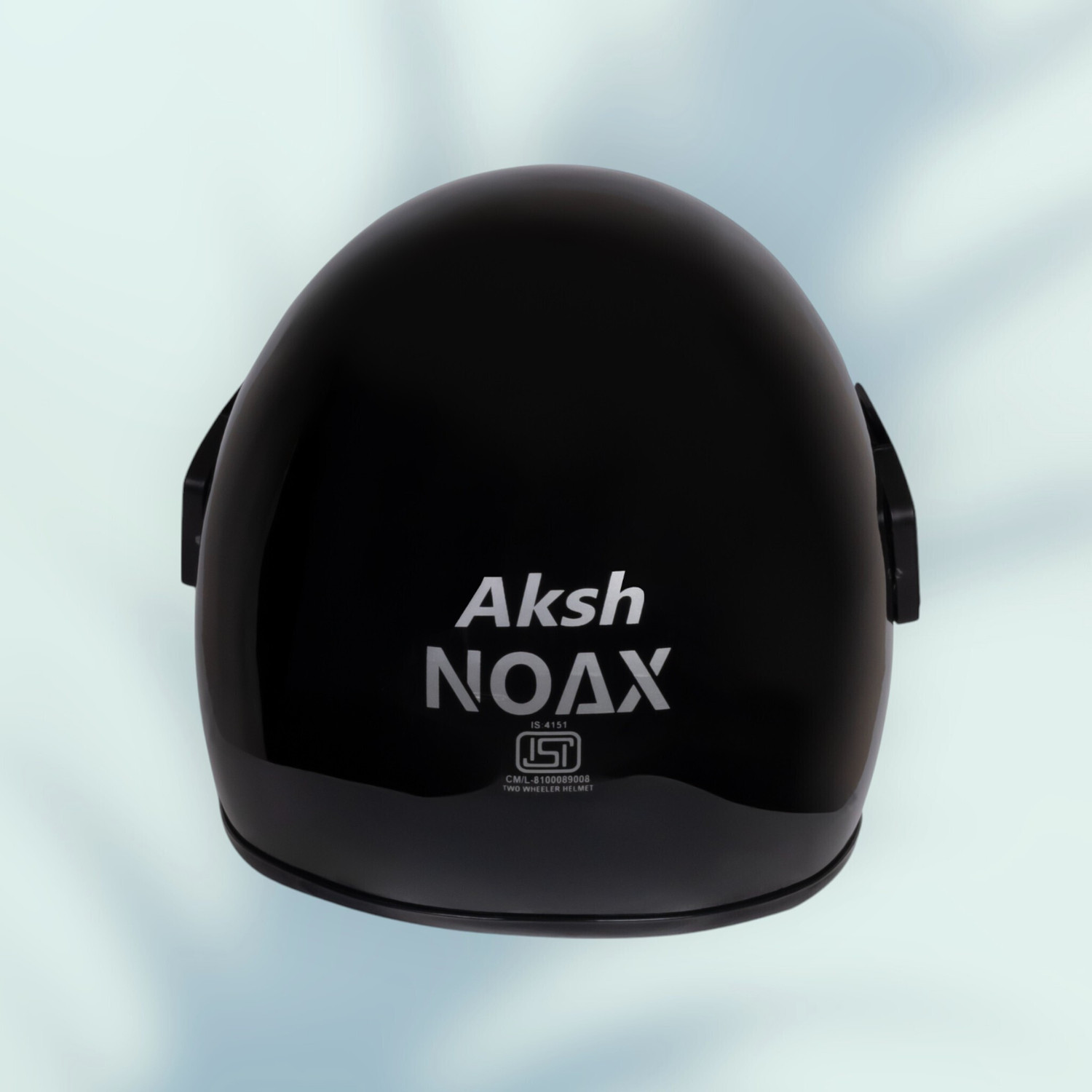 Image of NOAX young men helmet for ridinggg motorbike-Black18 Motorbike Helmet