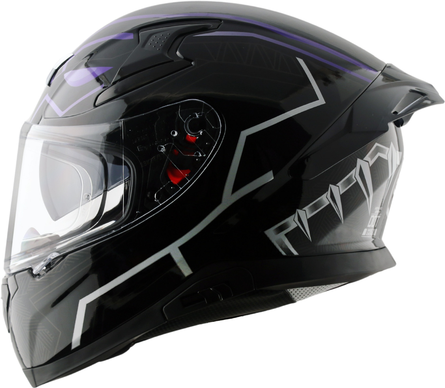 Image of Axor Apex Marvel Black Panther Motorbike Helmet