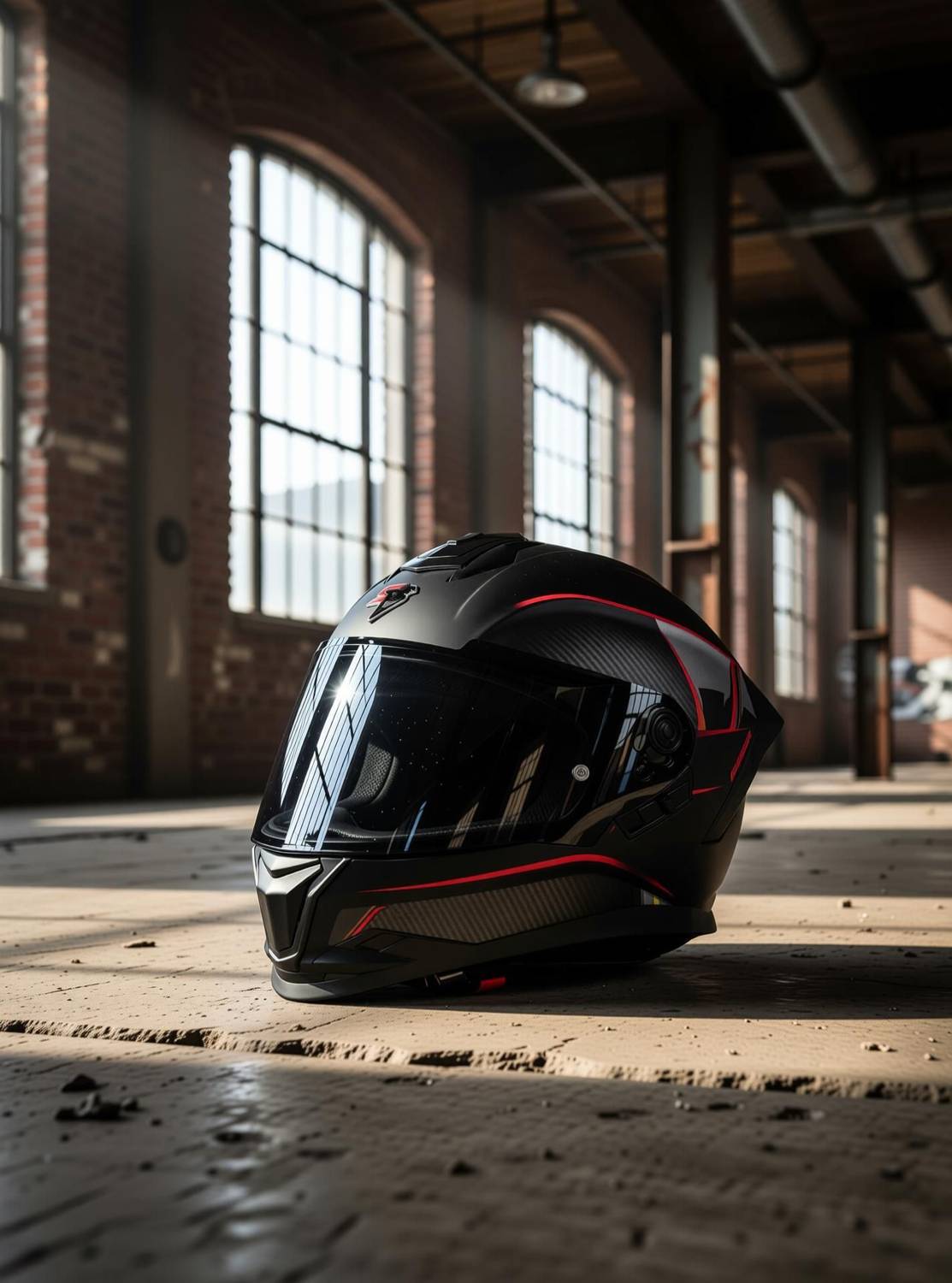 Steelbird SBH-57 Carbon Fighter Full Face Helmet - Image 2