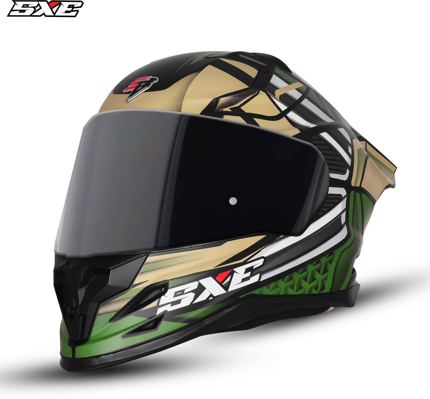 Steelbird SBH 61 SXE X4 Full Face Motorbike Helmet - Image 1