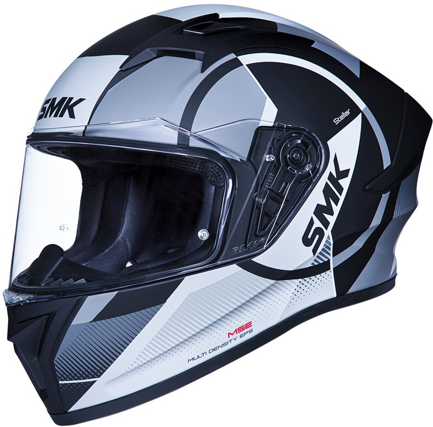 Image of SMK Stellar Sports Faro Motorbike Helmet