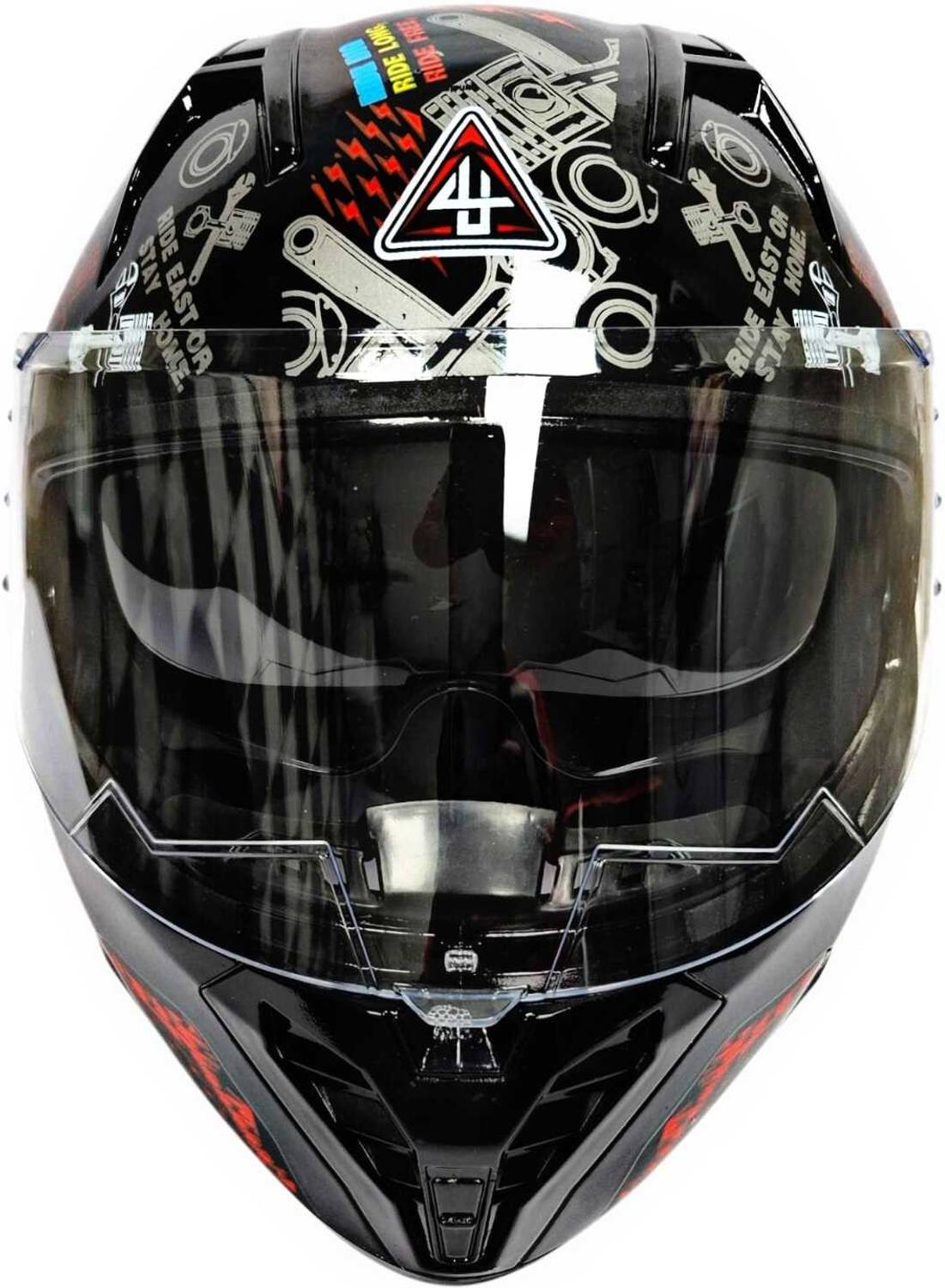 4U Supreme Super B DX Full Face Motorbike Helmet - Image 5