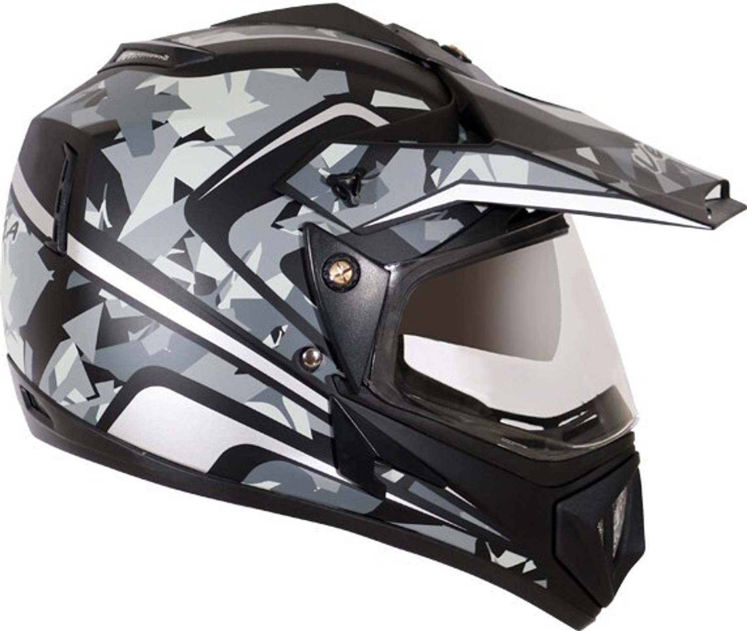 Image of VEGA Off Road D /V Camo Motorbike Helmet