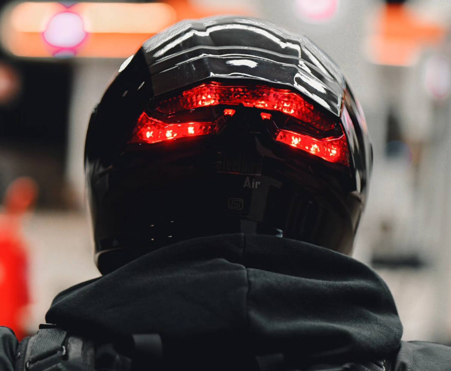 Steelbird Air SBA-11 ISS LT Glossy Black Helmet - Image 3
