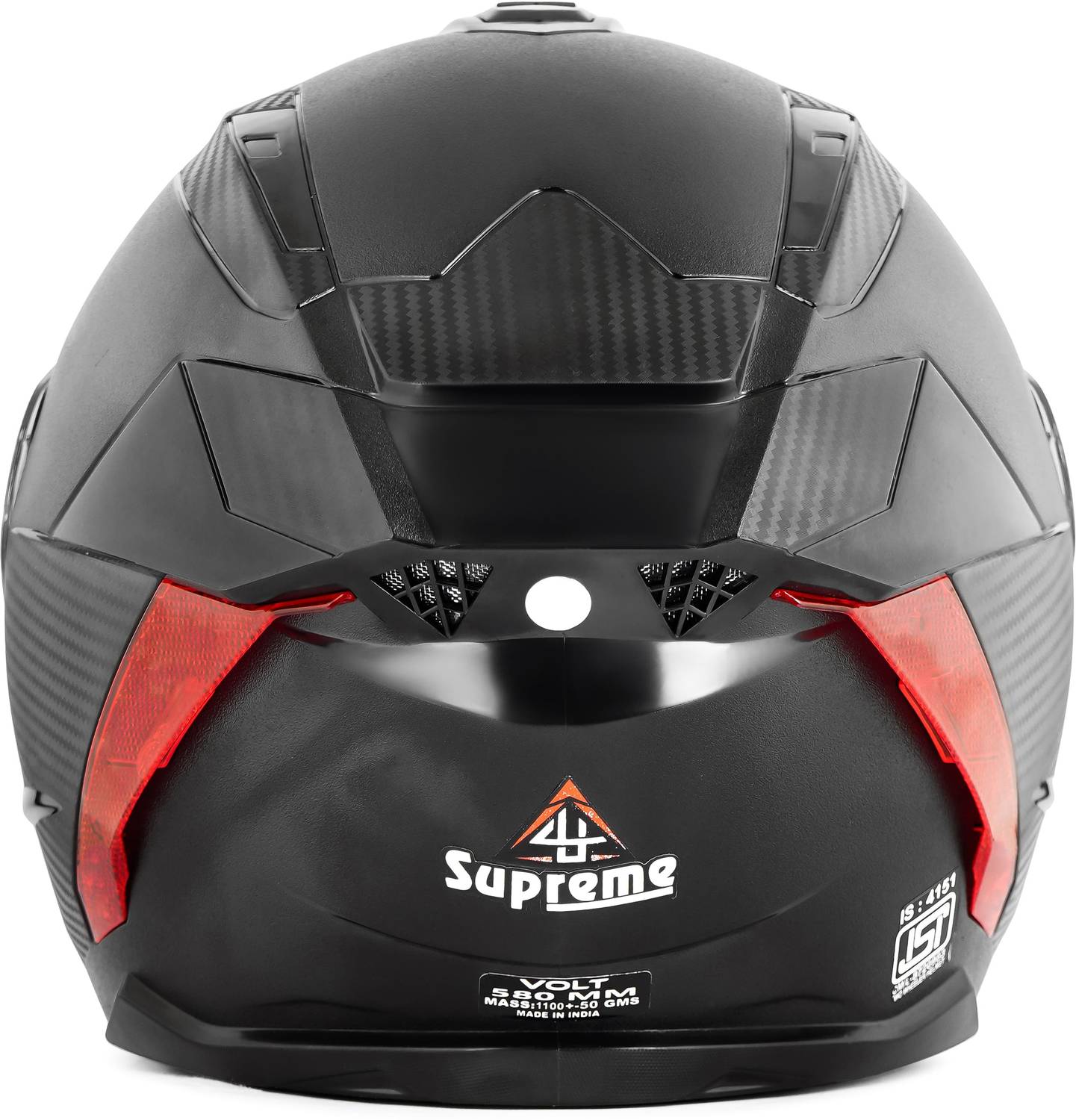 4U SUPREME Volt Full Face Motorbike Helmet - Image 4
