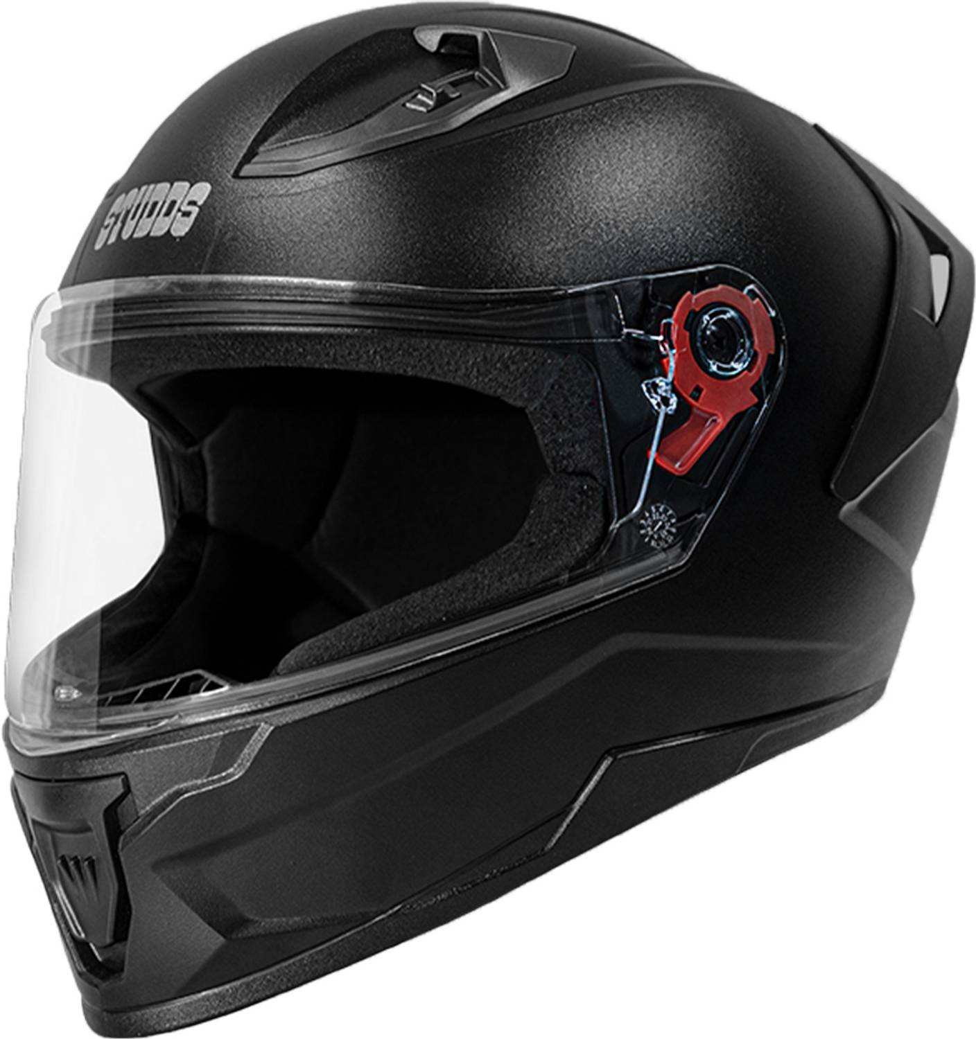 STUDDS Raider Black Motorbike Helmet - Image 1