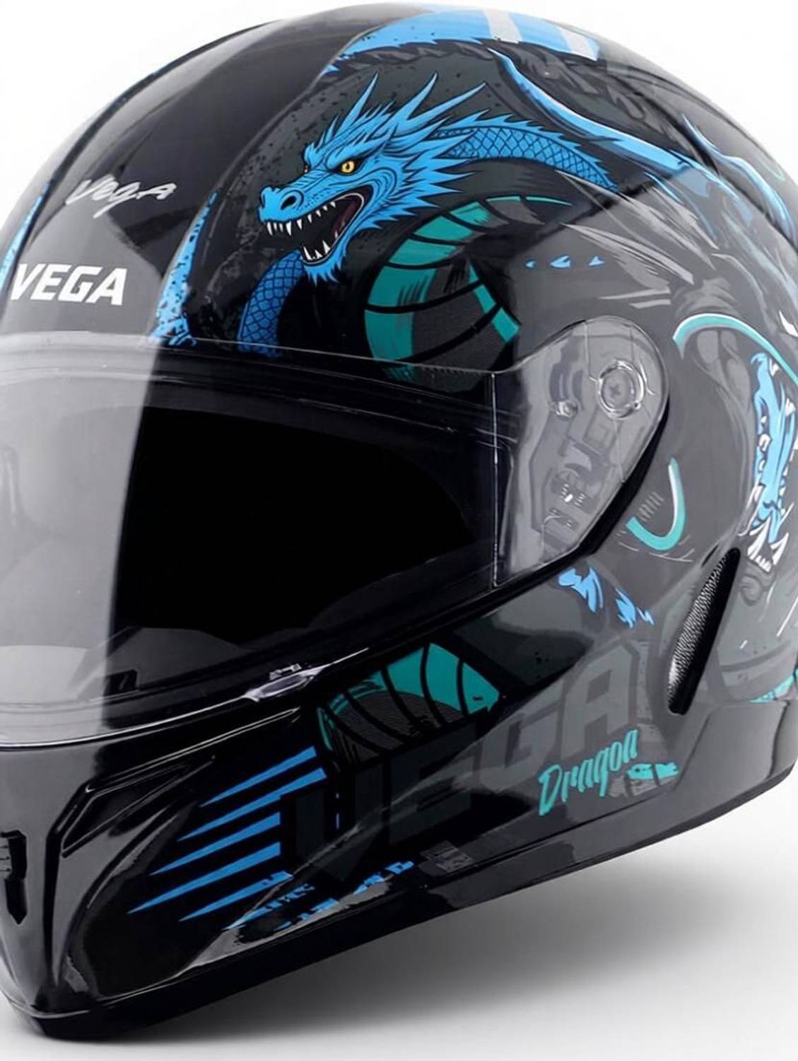 VEGA Voyager Dragoa Motorbike Helmet - Image 2