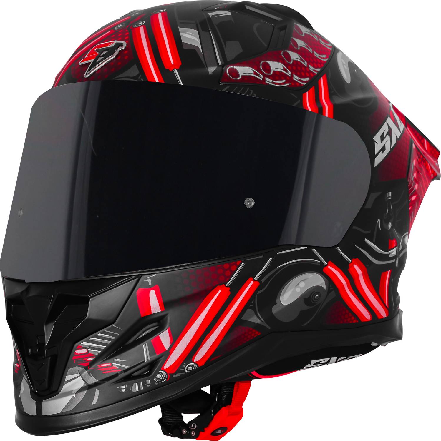 Steelbird SBH 61 SXE X2 Full Face Motorbike Helmet
