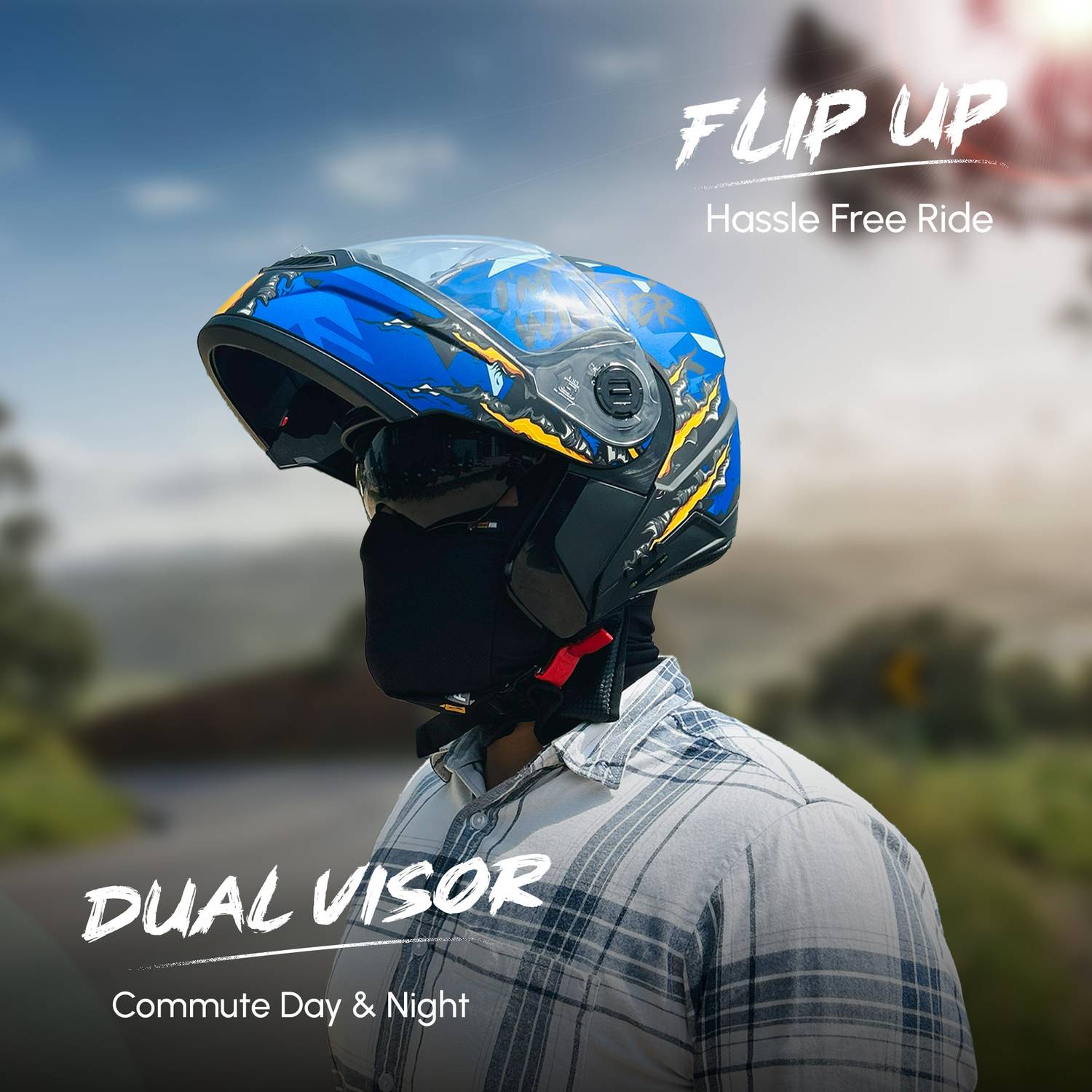 HEADFOX N2 Air 7 Winner Smart Bluetooth Helmet - Image 3