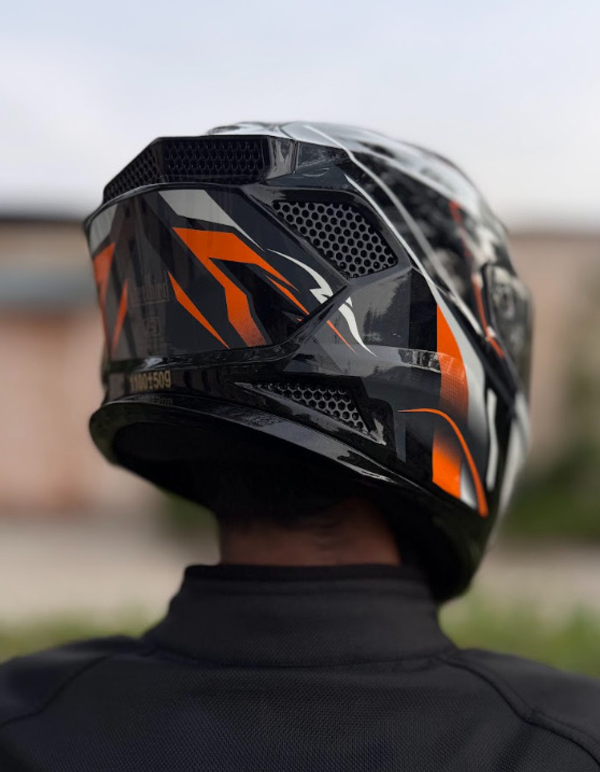Image of Steelbird Air SBH-25 ISS Sharp Torque Glossy Full Face ISI Certified Men's Motorbike Helmet