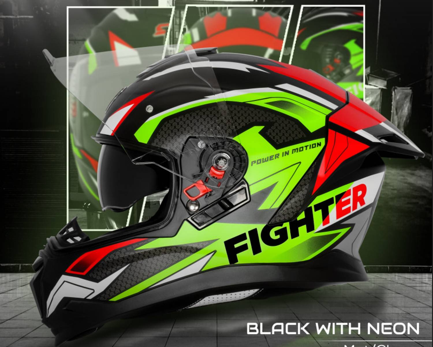 Steelbird Air SBH-57 ISS Fighter F7 Full Face Helmet