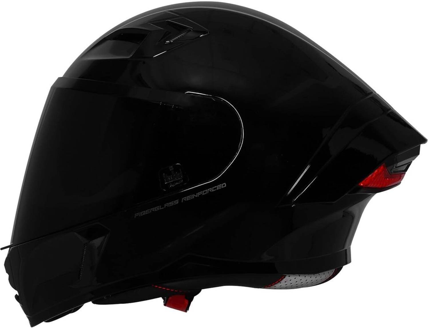 Steelbird Air Sba-11 ISS Tornado Dot Full Face Helmet X-Large Red - Image 4