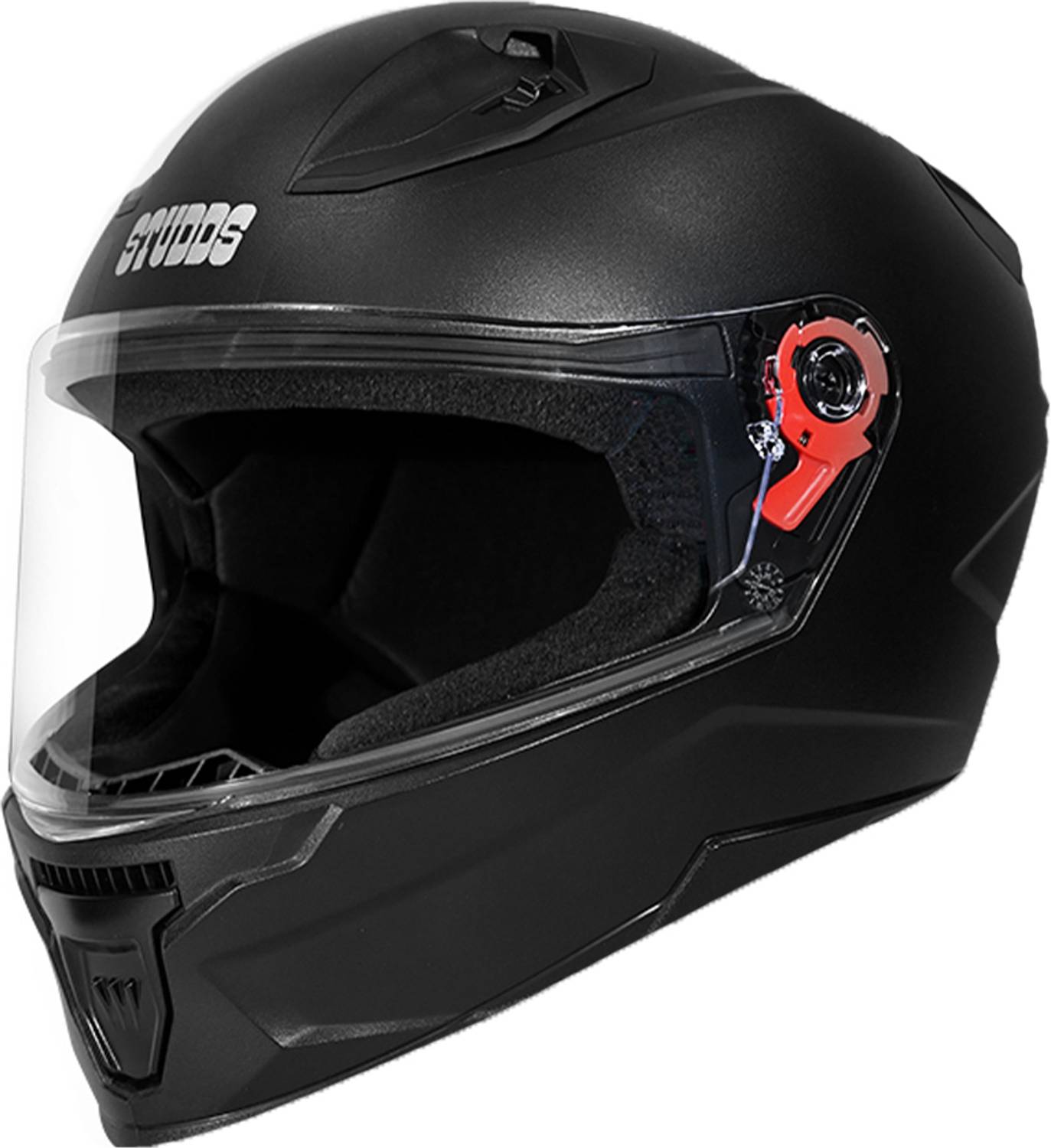 STUDDS Raider Street Motorbike Helmet Black