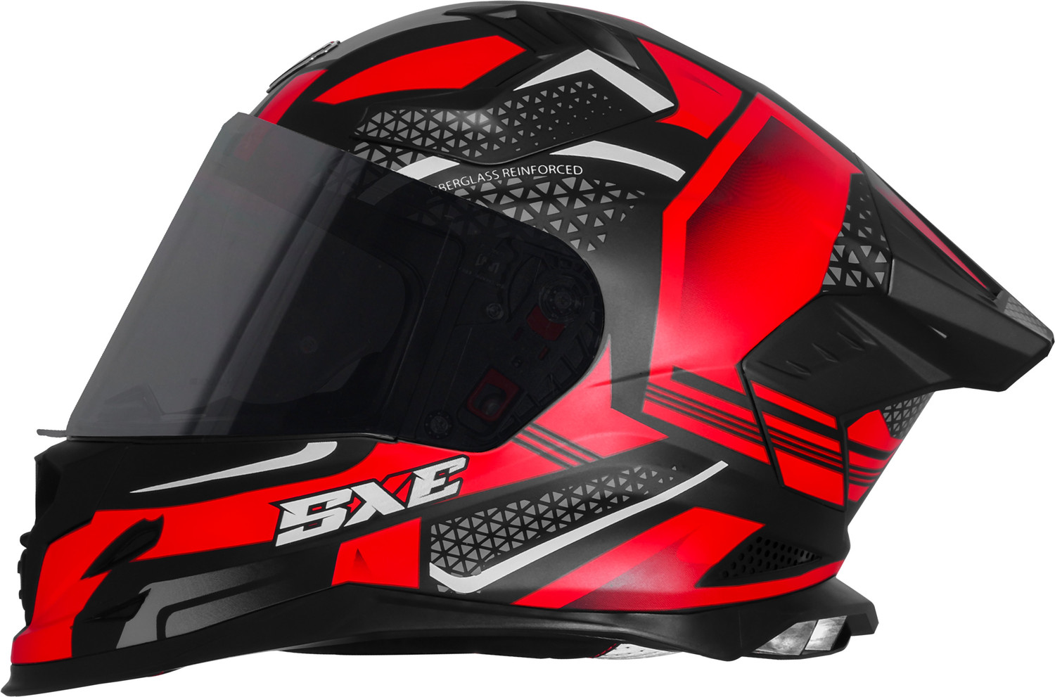 Image of Steelbird SBH-61 SXE X5 ISI and Dot Certified Full Face Graphic Helmet for Men Motorbike Helmet
