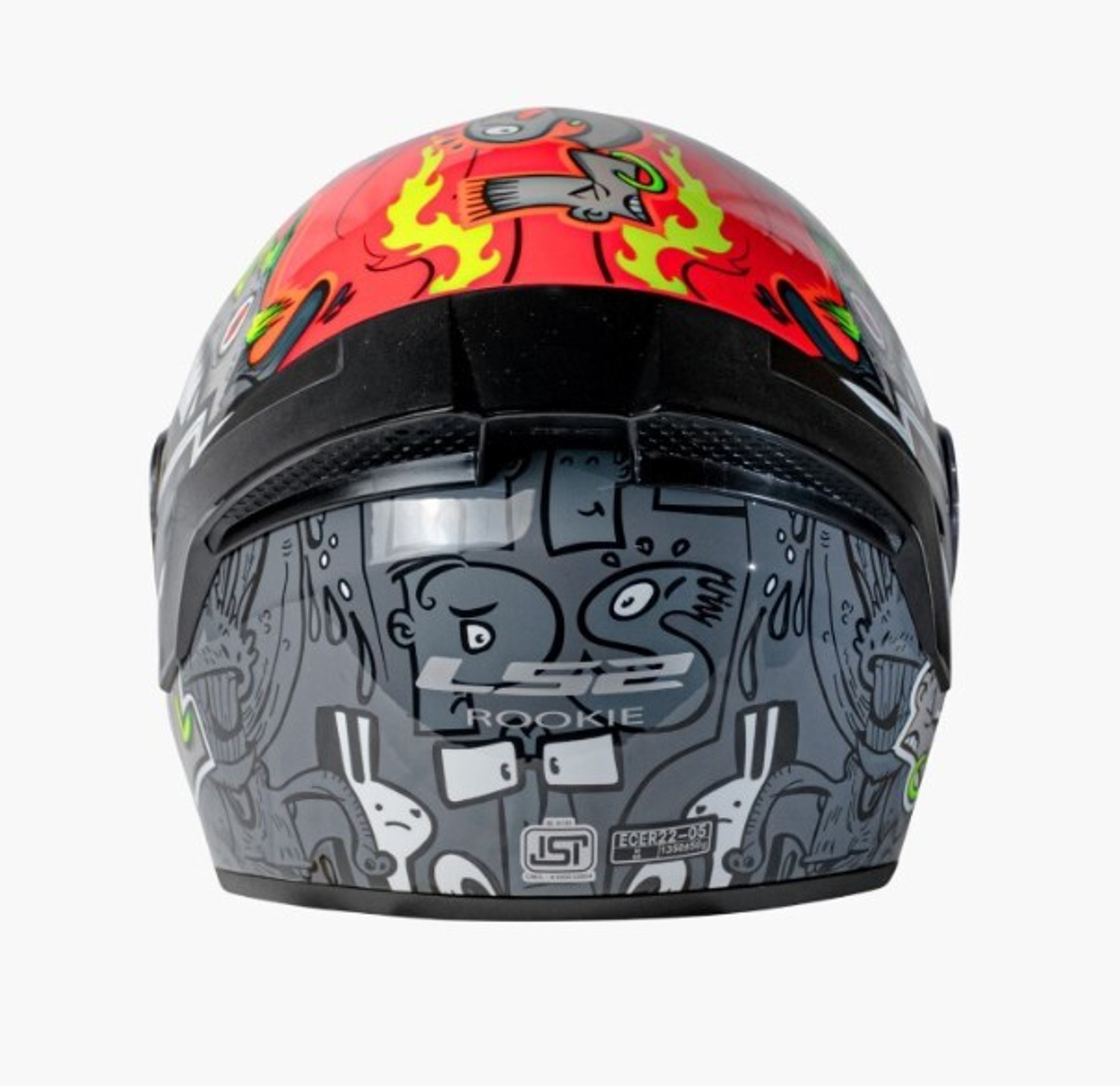 Image of LS2 FF352 ROOKIE HIPST MATT RED M Motorbike Helmet