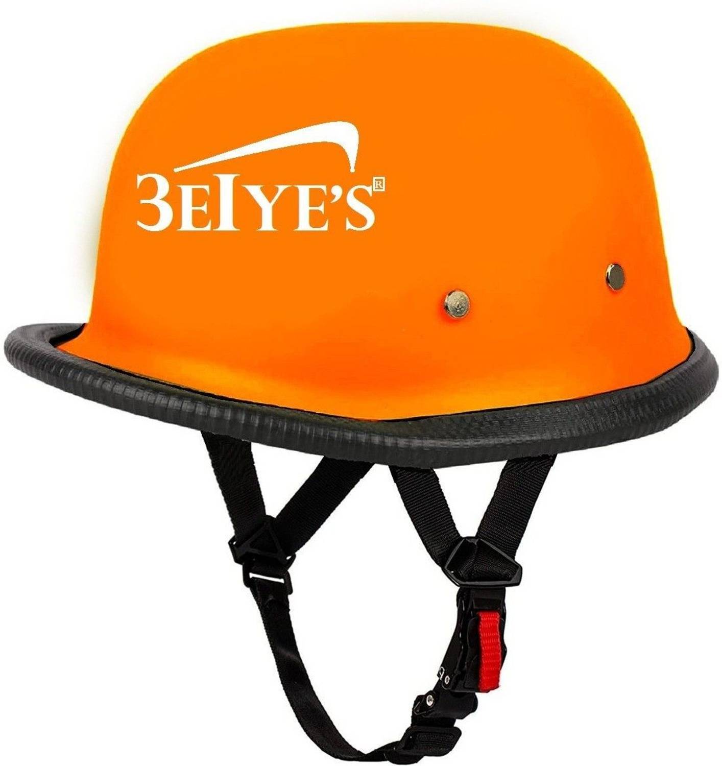 3eiye`s New German Style (Dull Orange) Motorbike Helmet