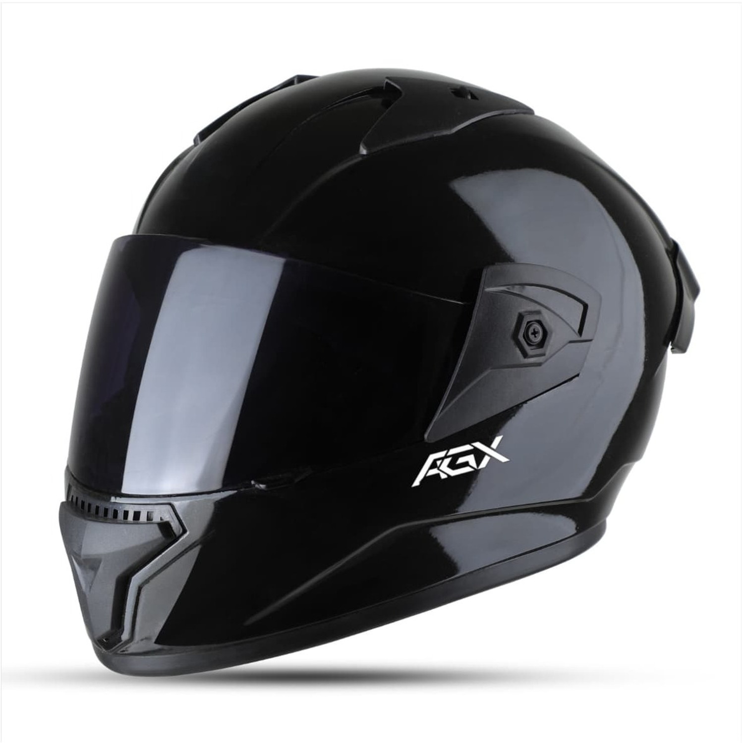 Image of Agx Wonder with Unbreakable Visor with ABS Material Unisex Motorbike Helmet