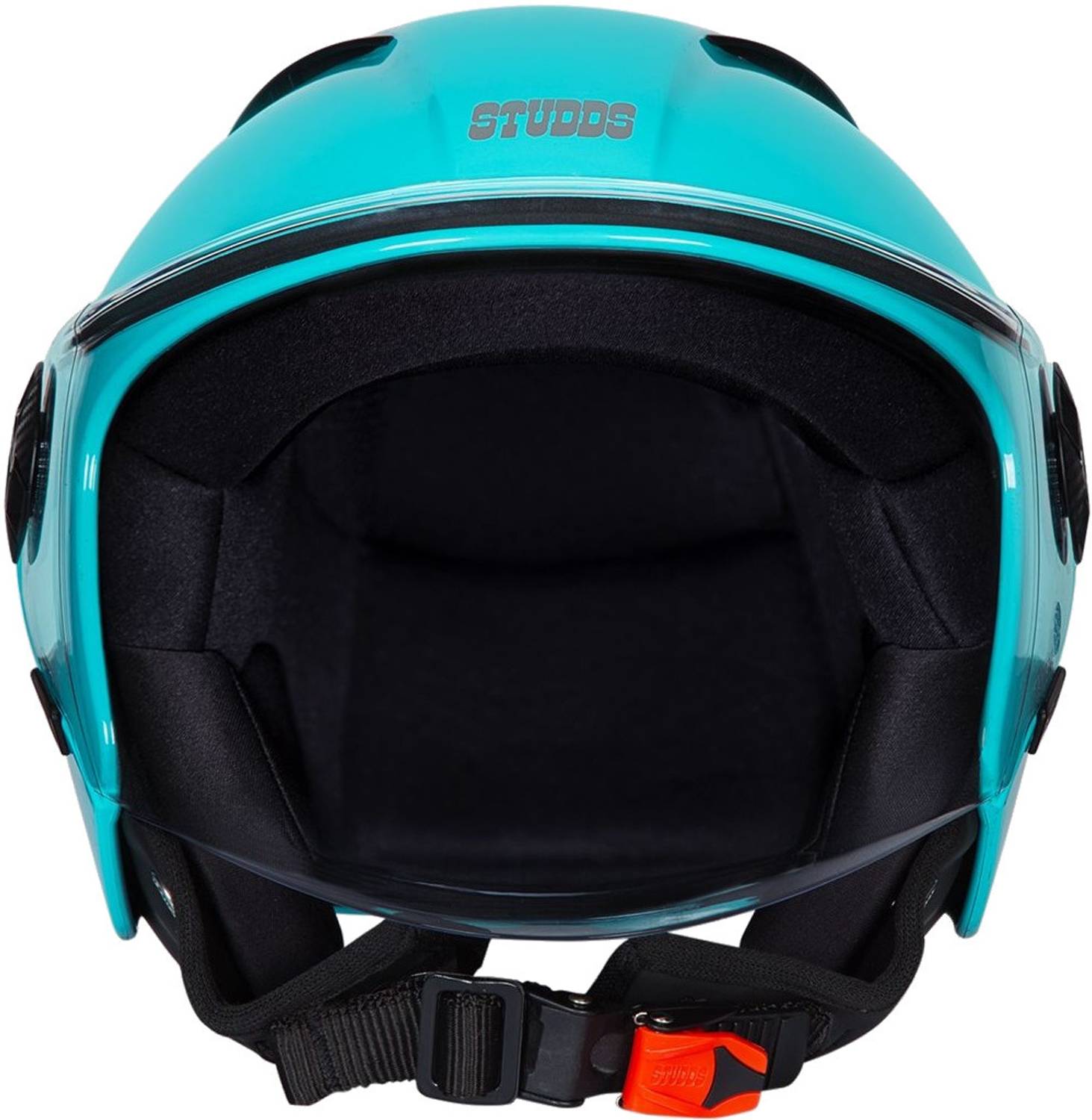 STUDDS Open Face Helmet Vogue Green - Image 2