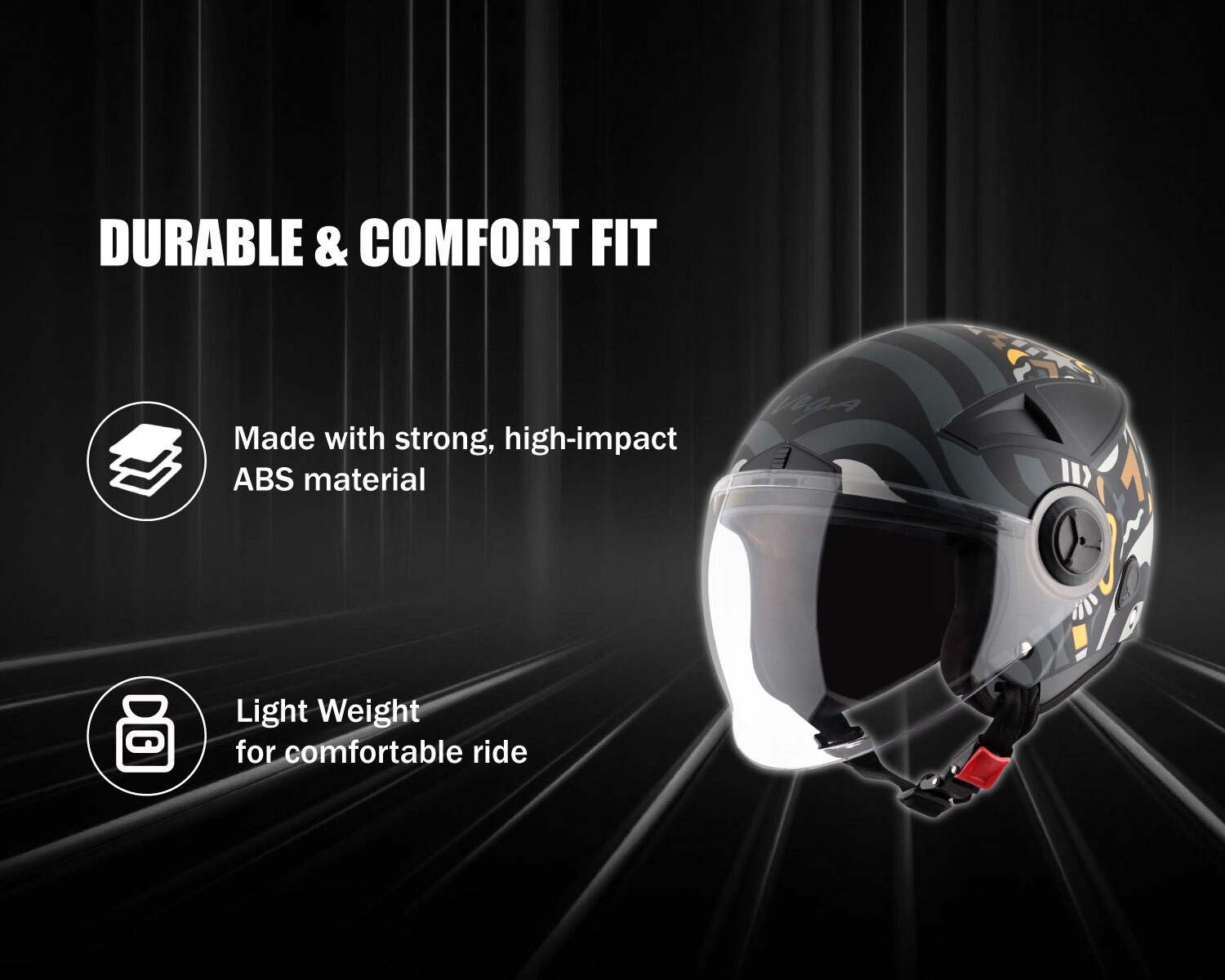 Image of VEGA Blaze Dx BZ1 Motorbike Helmet