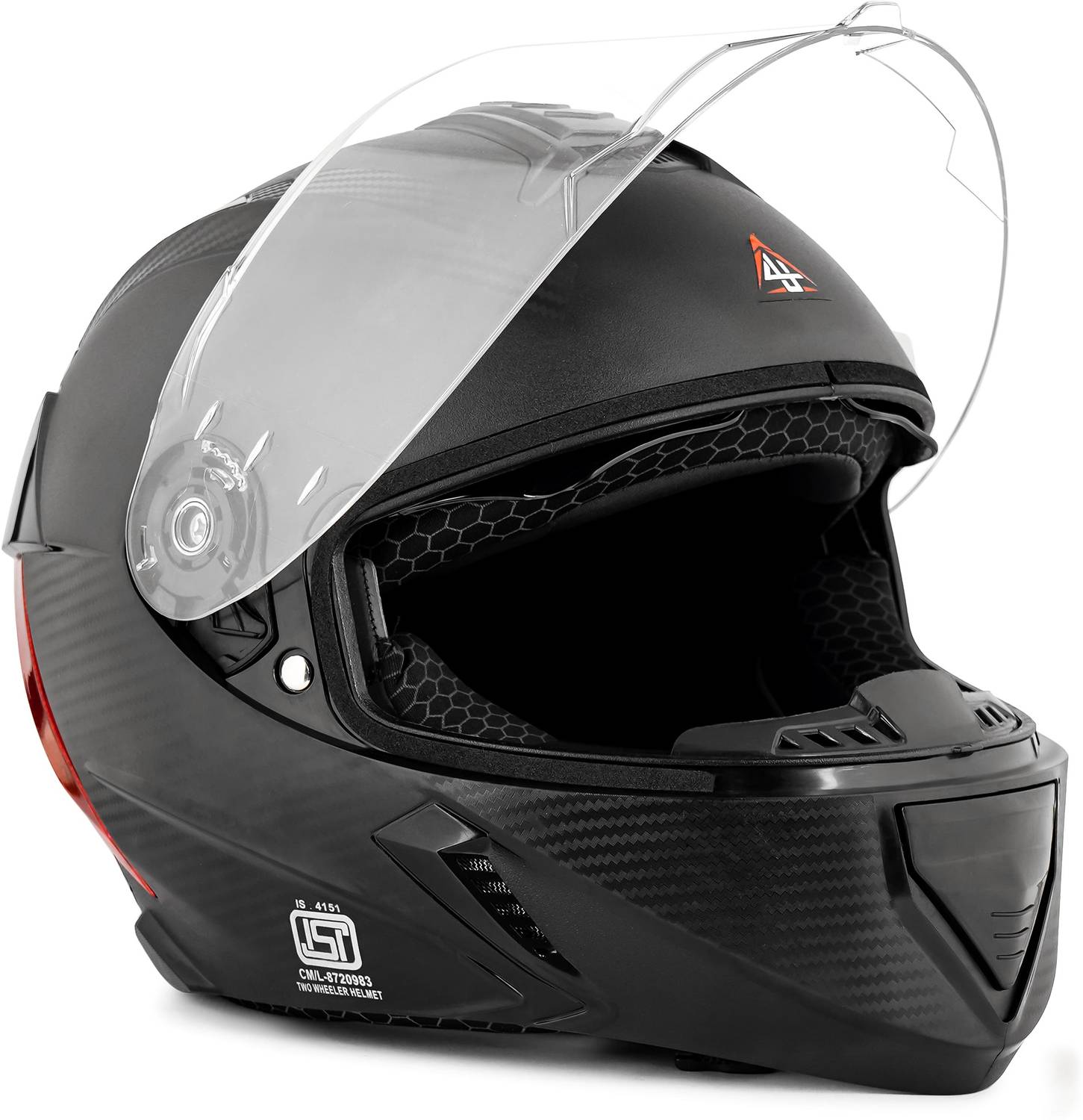 4U SUPREME Volt Full Face Motorbike Helmet - Image 2