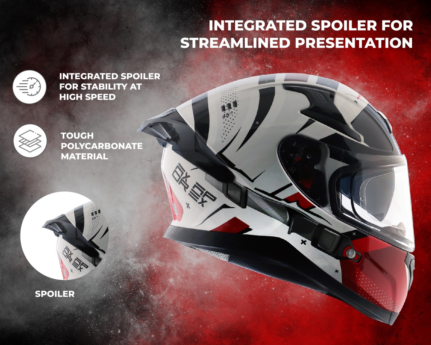 Image of Axor Apex Hex-2 Motorbike Helmet